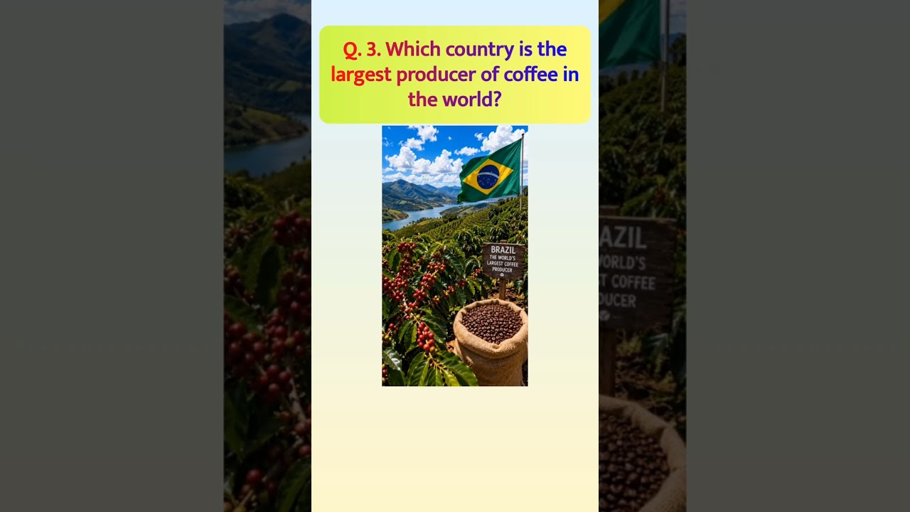 Can you answer all the geography questions correctly? Challenge yourself with exciting World GK! 🌐✨