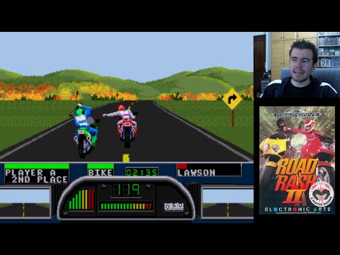 test road rash 2 megadrive