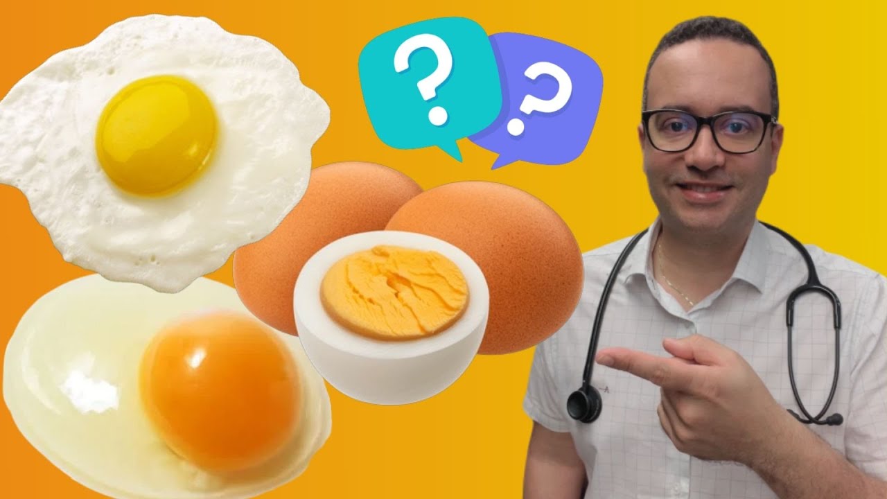 Melhor Ovo cru, Ovo cozido, ou Ovo frito?