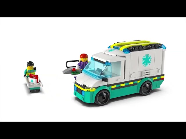 Vídeo relacionado con Mavo brix Set de Ambulancia para Adultos y Adolescentes 14+, 618 Piezas Modelo Avanzado de Vehículo Europeo de Emergencias, Camión de Rescate para Exhibición, Compatible con Lego