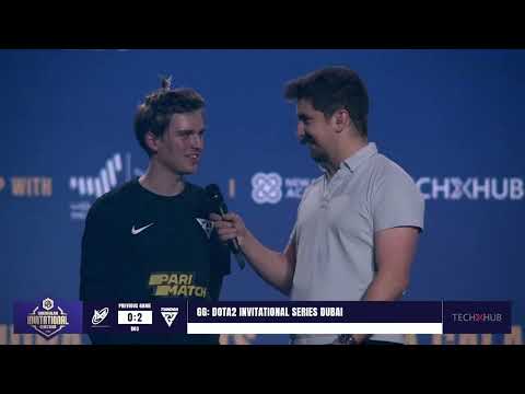 skiter post match interview after Tundra 2 - 0 Nigma I GAMERS GALAXY: Dota2 Dubai 2022