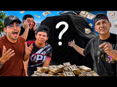MIS AMIGOS REACCIONAN A NUESTRO NUEVO AUTO// no lo podian creer😱