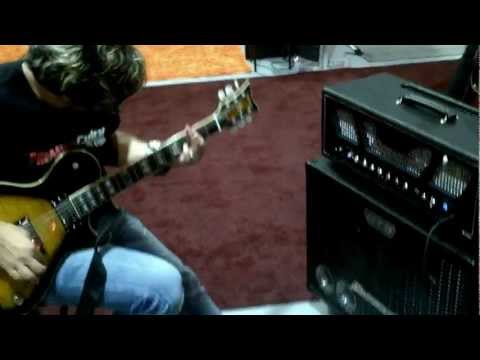Summer NAMM '12 - Dynamo Booth - Brett Petrusek of Premier Guitar demos GTS