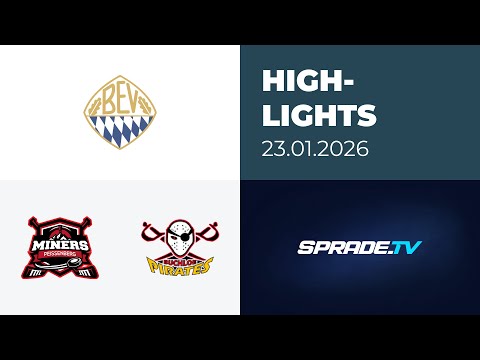 23.01.2026 - Highlights - Peißenberg Miners vs. ESV Buchloe