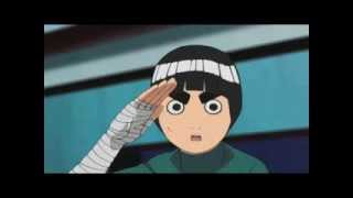 Rock Lee removes his weights.
