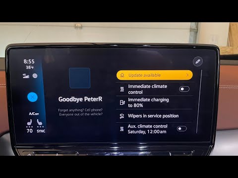 1st VW ID4 OTA 3.2.11 update