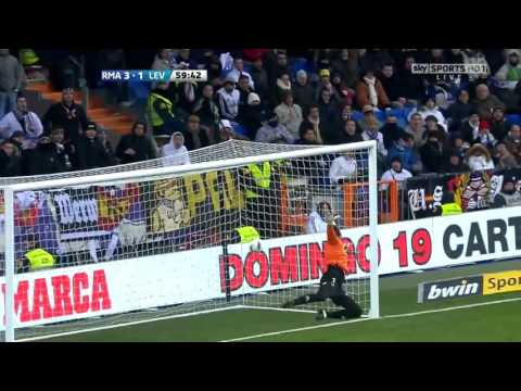 Cristiano Ronaldo Vs Levante Home HD 720p (12/02/2012)