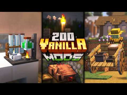 TOP 200 Vanilla+ Minecraft Mods Ep. 5 (Finale) | Forge/Fabric