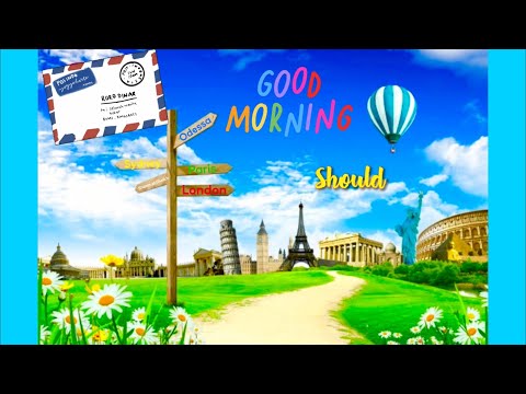 Writing an ADDRESS in Great Britain, Modal verb SHOULD / Fly High 4 Unit 36