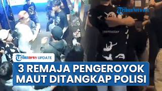 Detik-detik Polisi Tangkap 3 Pengeroyok Pria hingga Tewas di Tempat Biliar Grogol saat Pesta Miras