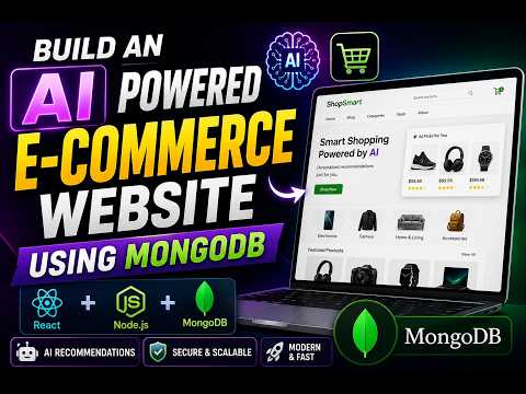 Build an AI Powered E-Commerce Website using MongoDB in Hindi.Creator :[@CodeWithHarry]#coding