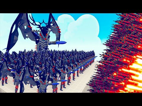 100x DARK LORD + 1x GIANT vs EVERY GODS - Totally Accurate Battle Simulator TABS