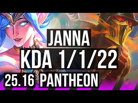 JANNA & Twitch vs PANTHEON & Samira (SUP) | EUW Master | 25.16