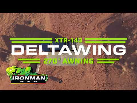 The Deltawing XTR-143 | 270 Degree Freestanding Awning | Ironman 4x4 America