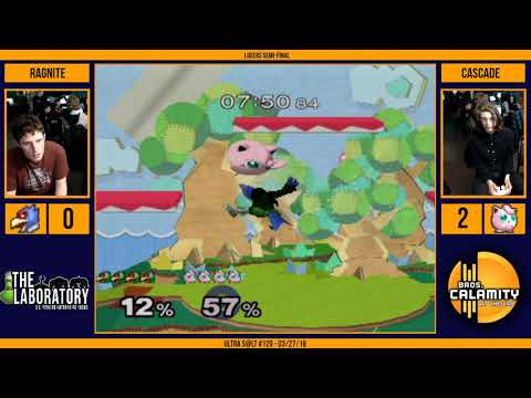 Ultra S@LT #129 | Ragnite (Falco) vs Cascade (Puff) - Losers Final - Melee