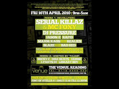 DJ Pressure MCs Flyte Blade Deadlie & Tizzy J Live @ Revolution 8th birthday Bash.wmv
