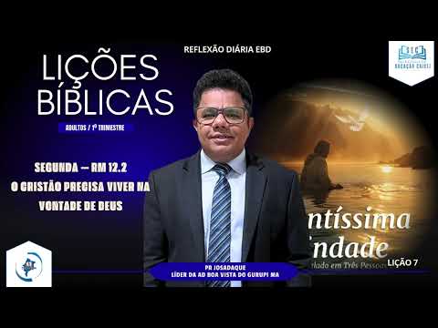 REFLEXÃO DIÁRIA EBD 09/02/2026