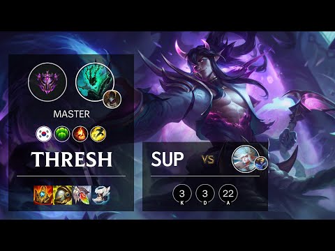 Thresh Support vs Janna - KR Master Patch 11.24
