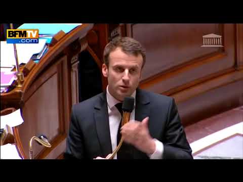Macron rap pour le Rlib à l'assemblée nationale