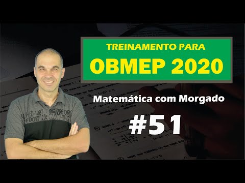 Treinamento para OBMEP 2020 #51 - Geometria