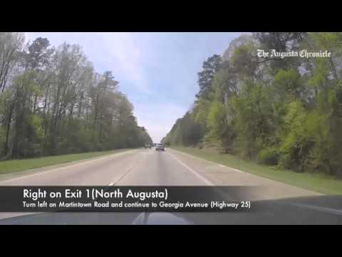 Guide to Masters parking: Interstate 20 from Columbia, S.C.