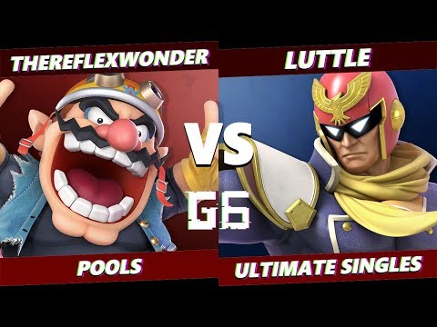 Glitch 6 SSBU - TheReflexWonder (Wario) VS Lutte (Captain Falcon) Smash Ultimate Pools