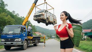 TIMELAPSE – Abandoned Van Rescue by Genius Girl & CEO Talen | Rebuild Start to Finish