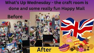 What's up Wednesday - The craftroom overhaul, March magicalMAL and some British happy mail