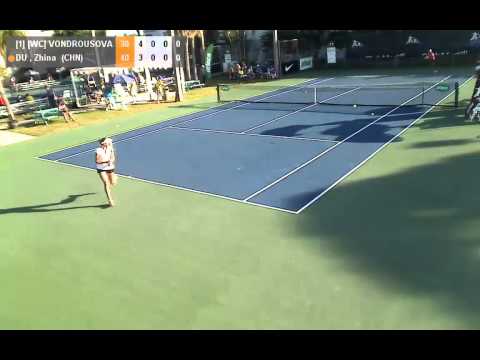 NJT Int Masters 2013 -Girls U14 Semifinals - VONDROUSOVA - ZHINA 6-3, 6-1