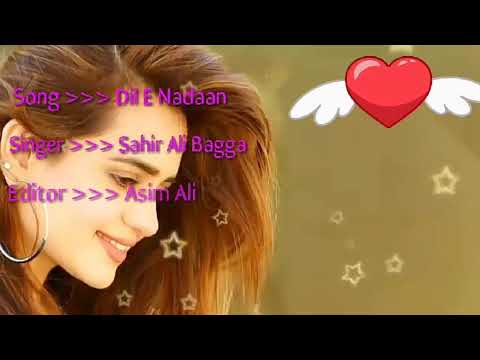 Dil e nadan ki har khushi tu hai( full beautiful editing song ) by sahir ali bagga Jun 21,2019