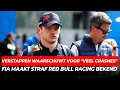 Verstappen waarschuwt de F1: "We gaan veel crashes zien", Red Bull krijgt boete van 7 miljoen