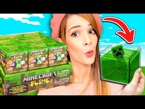 APRO 10 MINECRAFT MYSTERY SLIME PER CERCARE IL RARO!