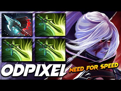 ODPixel Drow Ranger - Need For Speed Build - Dota 2 Pro Gameplay [Watch & Learn]