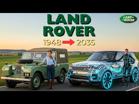 Land Rover & Range Rover Evolution (1948–Beyond Time) | 4x4 Legends Reimagined in 2 Minutes!