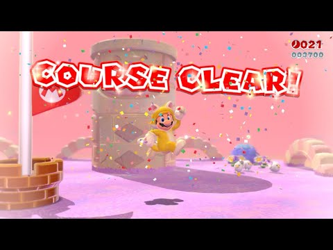 Super Mario 3D World (Switch) ~ World 3-4 Speedrun in 13 seconds [With Mario]