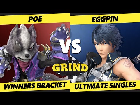 The Grind 141 Winners Bracket - Poe (Wolf) Vs. EggPin (Chrom, Palutena) Smash Ultimate - SSBU