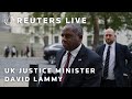 LIVE: UK Justice Minister David Lammy speaks on wrongly-released asylum seeker