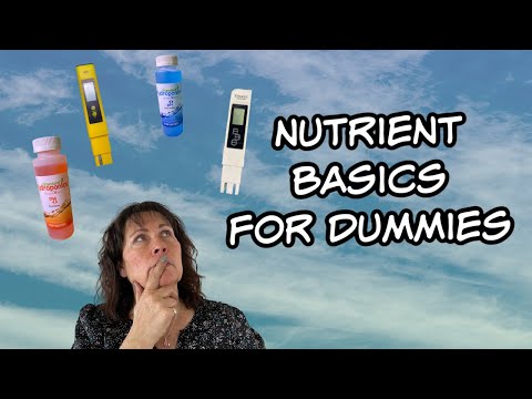 Measuring PH and EC Levels - Nutrient Basics for Dummies! - Indoor Hydroponics
