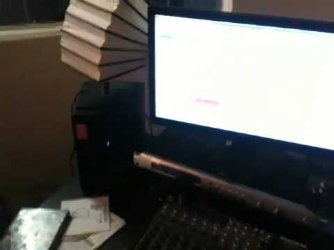 Amos im Studio mit Sevsnite