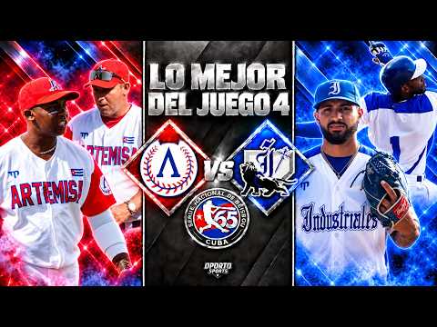 ¡Industriales CERRÓ DANDO PALO Y LECHADA la serie contra Artemisa! Figueredo y Hechavarría BRILLAN