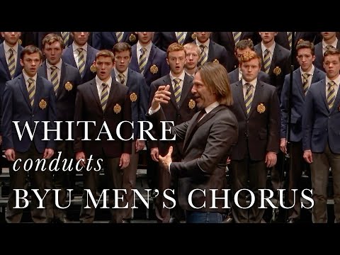 Lux Aurumque (by Eric Whitacre) | BYU Men's Chorus feat. Eric Whitacre, conductor