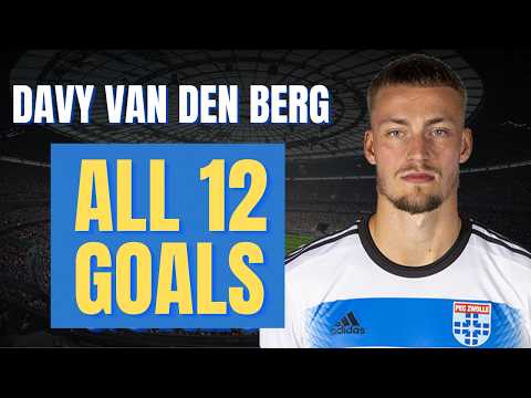 Davy van den Berg - ALL 12 GOALS FOR PEC ZWOLLE | Skills & Highlights
