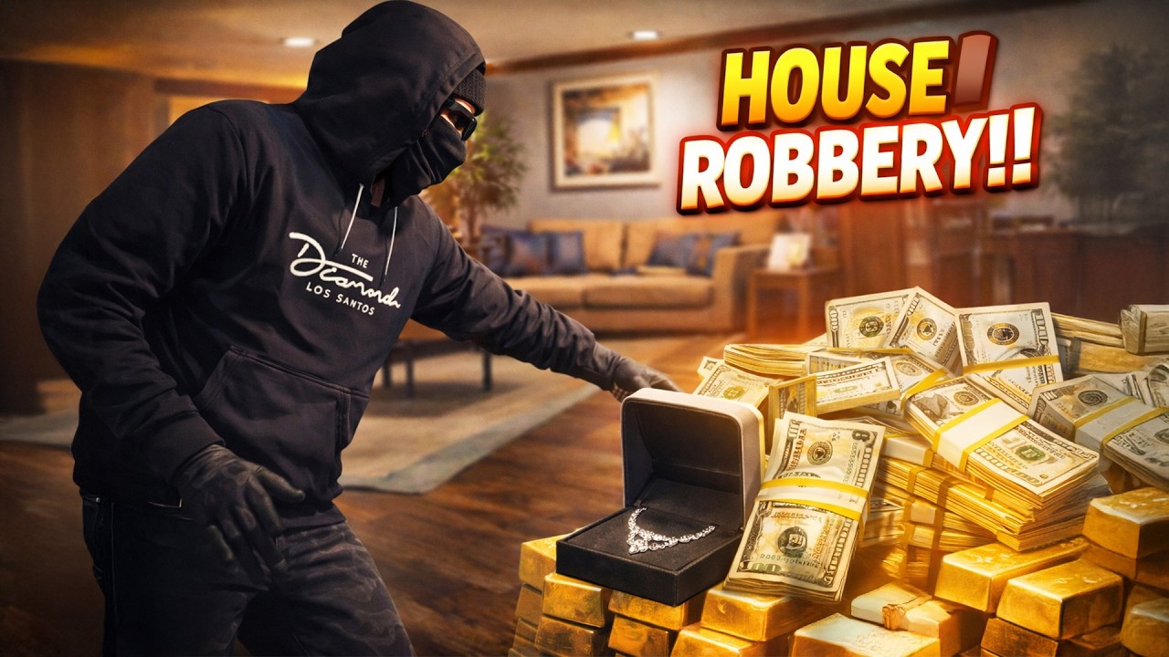 🔴 House ROBBERIES In GTA RP! | The Fake World