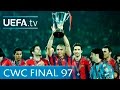Barcelona v Paris Saint-Germain: 1997 UEFA Cup Winners' Cup final highlights