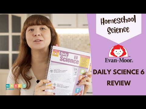 Daily Science 6 from Evan Moor  Review and flip through
