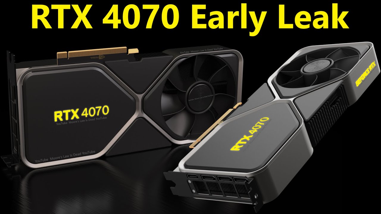 RTX 4070 Early Leak: Pictures, Release Date, Configuration Options - YouTube