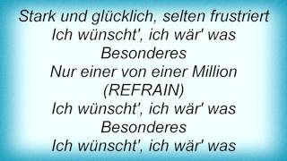 Such A Surge - Was Besonderes Lyrics