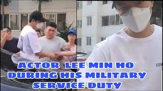 Download lagu WHEN I MET ACTOR LEE MIN HO DURING HIS MILITARY SERVICE DUTY IN GANGNAM | #shorts | Jenny Ace mp3