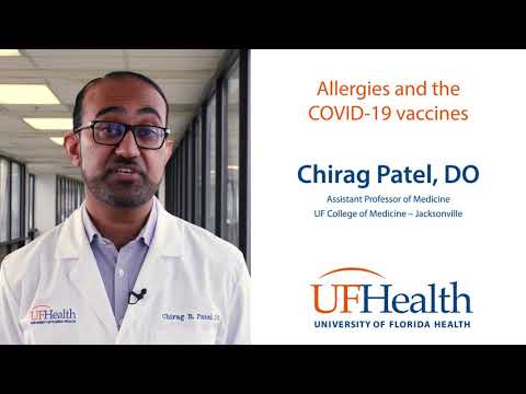 Allergies and the COVID–19 vaccines