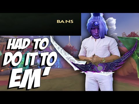 HE PASSED ALL OF HIS BANS SO YOU KNOW I HAD TO DO IT TO EM'! - Masters Ranked Duel - SMITE